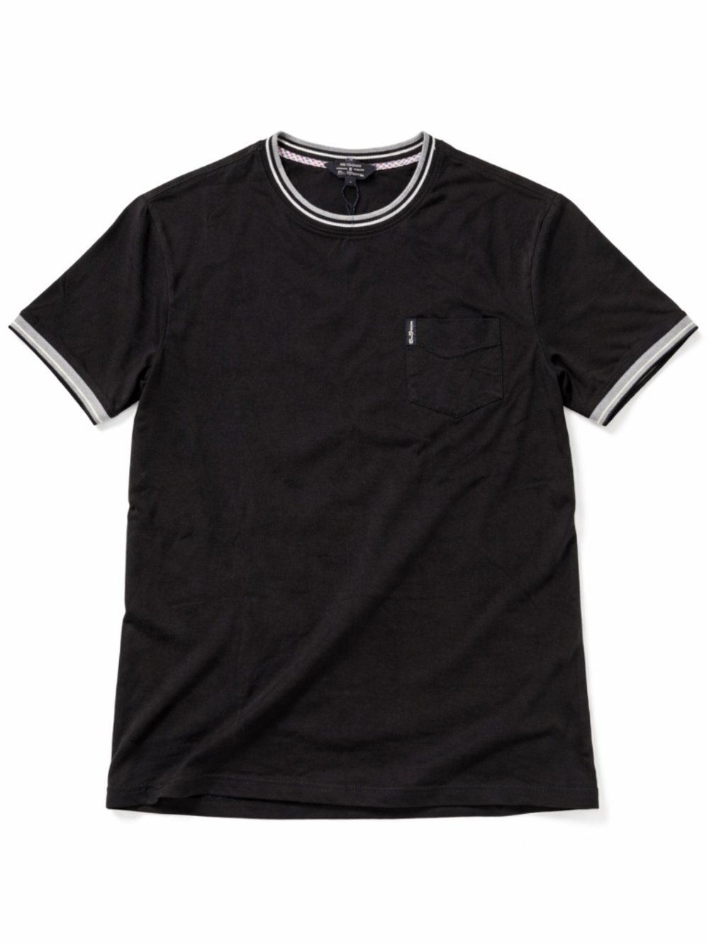 Ben Sherman Men’s Black T-Shirt | Medium | New With Tags | Dressy Tee